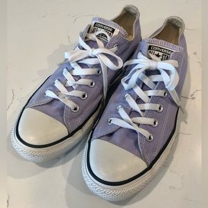 Purple Converse All-Star (Size 10)